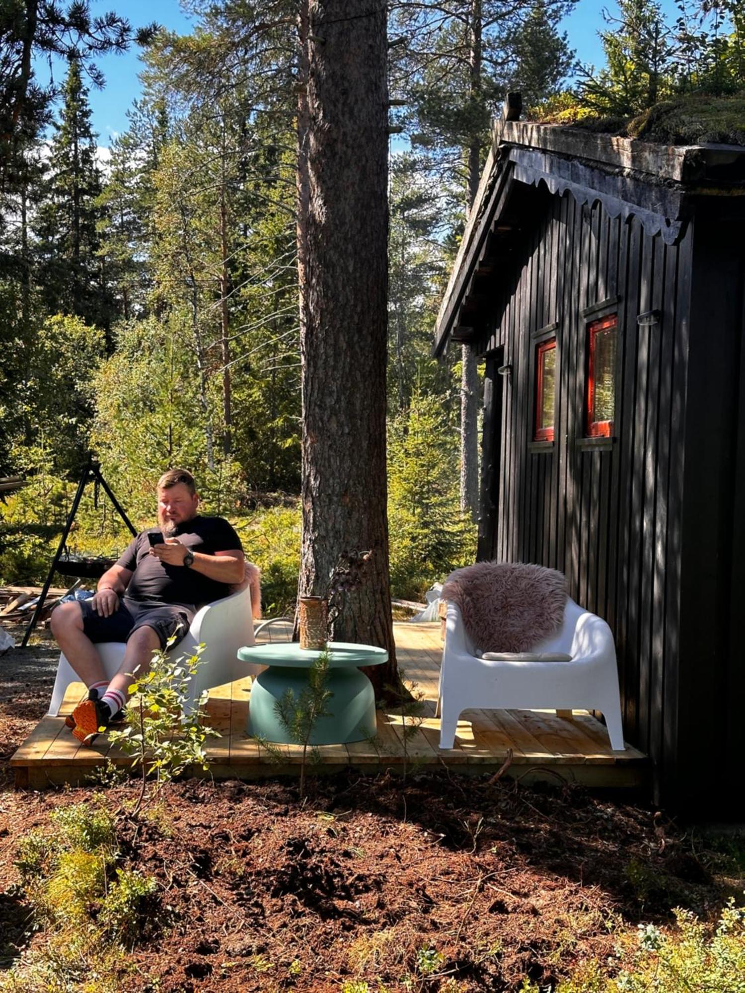 Villa Hytta Pa Oyfjell Esterno foto